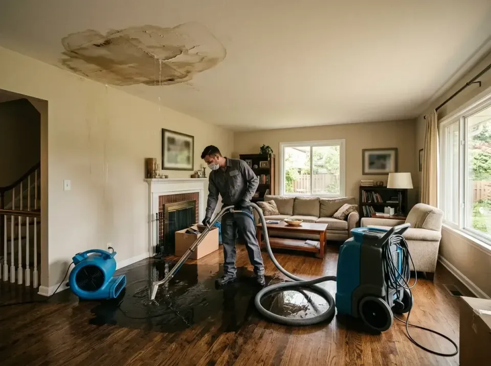 attic-pipe-burst-ceiling-drip-008 — frequently asked questions, Water Damage Restoration & Carpet Care in Lexington, SC